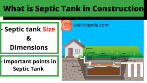 Septic tank size