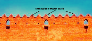 Embattled Parapet Walls