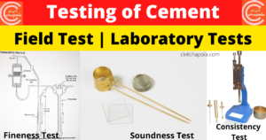 Testing of Cement